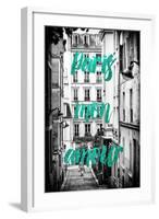 Paris Fashion Series - Paris mon amour - Montmartre II-Philippe Hugonnard-Framed Photographic Print