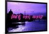 Paris Fashion Series - Paris mon amour - Sunset III-Philippe Hugonnard-Framed Photographic Print