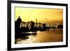 Paris Fashion Series - Paris mon amour - Sunset V-Philippe Hugonnard-Framed Photographic Print