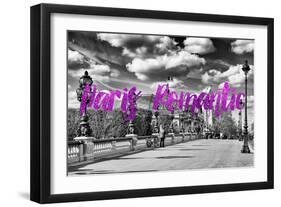 Paris Fashion Series - Paris Romantic II-Philippe Hugonnard-Framed Photographic Print