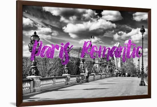 Paris Fashion Series - Paris Romantic II-Philippe Hugonnard-Framed Premium Photographic Print