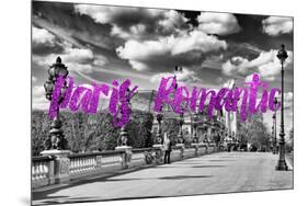 Paris Fashion Series - Paris Romantic II-Philippe Hugonnard-Mounted Premium Photographic Print