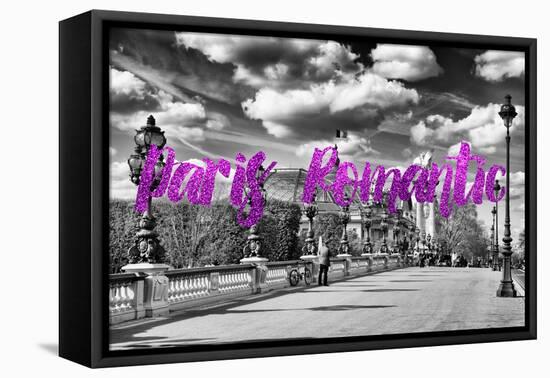 Paris Fashion Series - Paris Romantic II-Philippe Hugonnard-Framed Stretched Canvas