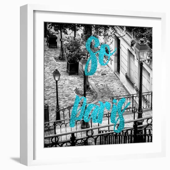 Paris Fashion Series - So Paris - Montmartre Street III-Philippe Hugonnard-Framed Photographic Print