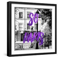 Paris Fashion Series - So Paris - Staircase Montmartre II-Philippe Hugonnard-Framed Photographic Print