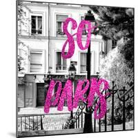Paris Fashion Series - So Paris - Staircase Montmartre III-Philippe Hugonnard-Mounted Photographic Print
