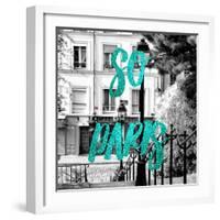 Paris Fashion Series - So Paris - Staircase Montmartre IV-Philippe Hugonnard-Framed Photographic Print