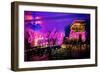 Paris Fashion Series - Someday Paris - Arc de Triomphe by Night-Philippe Hugonnard-Framed Photographic Print