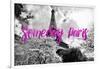 Paris Fashion Series - Someday Paris - Eiffel Tower II-Philippe Hugonnard-Framed Photographic Print