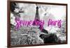 Paris Fashion Series - Someday Paris - Eiffel Tower II-Philippe Hugonnard-Framed Photographic Print