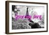 Paris Fashion Series - Someday Paris - Eiffel Tower II-Philippe Hugonnard-Framed Premium Photographic Print