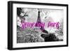 Paris Fashion Series - Someday Paris - Eiffel Tower II-Philippe Hugonnard-Framed Premium Photographic Print