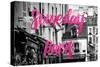 Paris Fashion Series - Someday Paris - Montmartre II-Philippe Hugonnard-Stretched Canvas