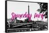 Paris Fashion Series - Someday Paris - Paris Bridge II-Philippe Hugonnard-Framed Stretched Canvas