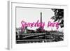 Paris Fashion Series - Someday Paris - Paris Bridge II-Philippe Hugonnard-Framed Photographic Print