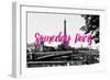 Paris Fashion Series - Someday Paris - Paris Bridge II-Philippe Hugonnard-Framed Photographic Print