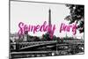 Paris Fashion Series - Someday Paris - Paris Bridge II-Philippe Hugonnard-Mounted Photographic Print