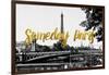 Paris Fashion Series - Someday Paris - Paris Bridge-Philippe Hugonnard-Framed Photographic Print