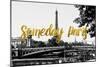 Paris Fashion Series - Someday Paris - Paris Bridge-Philippe Hugonnard-Mounted Photographic Print