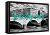 Paris Fashion Series - Someday Paris - Pont Saint Michel II-Philippe Hugonnard-Framed Stretched Canvas