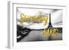 Paris Fashion Series - Someday Paris - Seine River-Philippe Hugonnard-Framed Photographic Print