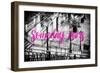 Paris Fashion Series - Someday Paris - Staircase of Montmartre III-Philippe Hugonnard-Framed Photographic Print