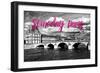 Paris Fashion Series - Someday Paris - The Louvre II-Philippe Hugonnard-Framed Photographic Print