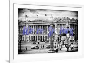 Paris Fashion Series - We're So Paris - Place de la Concorde II-Philippe Hugonnard-Framed Photographic Print