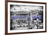 Paris Fashion Series - We're So Paris - Place de la Concorde II-Philippe Hugonnard-Framed Photographic Print