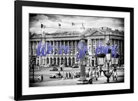 Paris Fashion Series - We're So Paris - Place de la Concorde II-Philippe Hugonnard-Framed Photographic Print