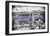 Paris Fashion Series - We're So Paris - Place de la Concorde II-Philippe Hugonnard-Framed Photographic Print