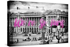 Paris Fashion Series - We're So Paris - Place de la Concorde III-Philippe Hugonnard-Stretched Canvas