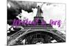 Paris Fashion Series - Weekend in Paris - Eiffel Tower II-Philippe Hugonnard-Mounted Photographic Print