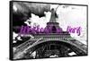 Paris Fashion Series - Weekend in Paris - Eiffel Tower II-Philippe Hugonnard-Framed Stretched Canvas