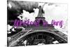 Paris Fashion Series - Weekend in Paris - Eiffel Tower II-Philippe Hugonnard-Stretched Canvas