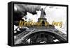 Paris Fashion Series - Weekend in Paris - Eiffel Tower-Philippe Hugonnard-Framed Stretched Canvas