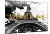 Paris Fashion Series - Weekend in Paris - Eiffel Tower-Philippe Hugonnard-Mounted Photographic Print