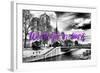 Paris Fashion Series - Weekend in Paris - Notre Dame Cathedral II-Philippe Hugonnard-Framed Photographic Print