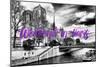 Paris Fashion Series - Weekend in Paris - Notre Dame Cathedral II-Philippe Hugonnard-Mounted Photographic Print