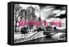 Paris Fashion Series - Weekend in Paris - Notre Dame Cathedral III-Philippe Hugonnard-Framed Stretched Canvas