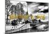 Paris Fashion Series - Weekend in Paris - Notre Dame Cathedral-Philippe Hugonnard-Mounted Photographic Print