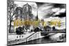 Paris Fashion Series - Weekend in Paris - Notre Dame Cathedral-Philippe Hugonnard-Mounted Photographic Print