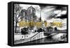 Paris Fashion Series - Weekend in Paris - Notre Dame Cathedral-Philippe Hugonnard-Framed Stretched Canvas