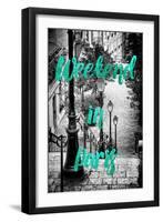 Paris Fashion Series - Weekend in Paris - Stairs of Montmartre II-Philippe Hugonnard-Framed Photographic Print