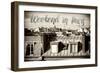 Paris Fashion Series - Weekend in Paris - View of Roofs II-Philippe Hugonnard-Framed Photographic Print