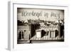 Paris Fashion Series - Weekend in Paris - View of Roofs II-Philippe Hugonnard-Framed Photographic Print