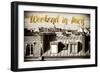 Paris Fashion Series - Weekend in Paris - View of Roofs-Philippe Hugonnard-Framed Photographic Print