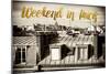 Paris Fashion Series - Weekend in Paris - View of Roofs-Philippe Hugonnard-Mounted Photographic Print