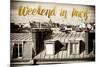 Paris Fashion Series - Weekend in Paris - View of Roofs-Philippe Hugonnard-Mounted Photographic Print