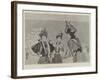 Paris Fashions at the Seaside, with Hats by Virot-null-Framed Giclee Print